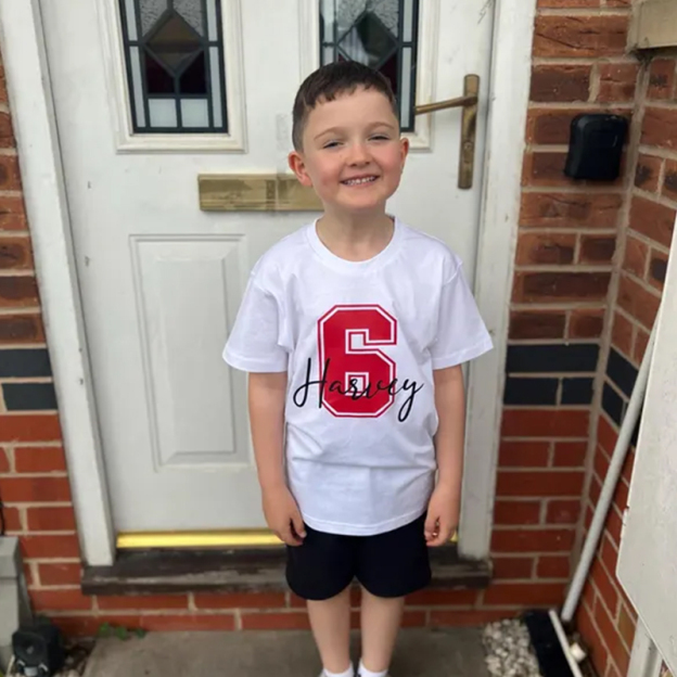 Personalised Kid Birthday Unisex T-Shirt| Cloth1409