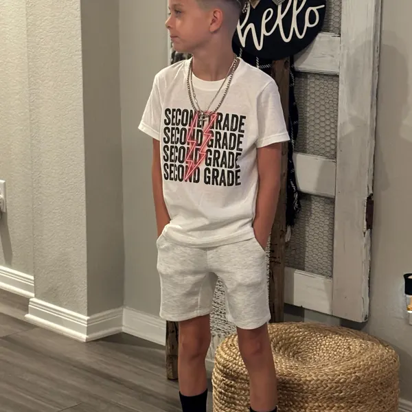 Personalized Kids Back To School Name T-Shirt| Cloth1480