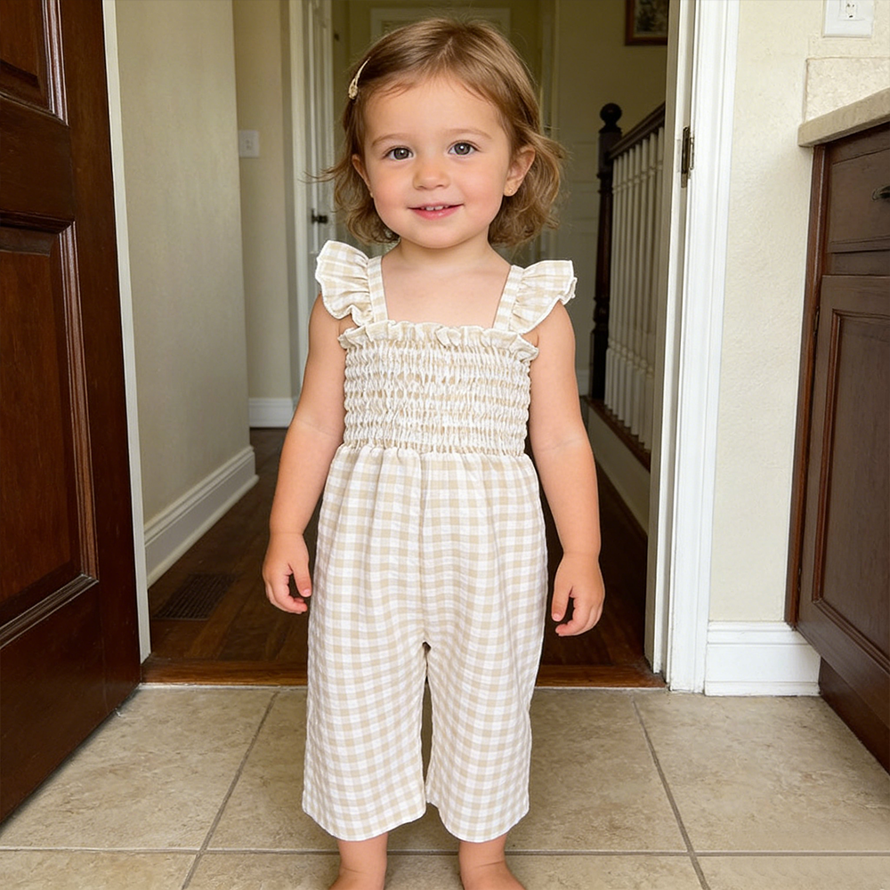 Personalized Girl Summer Jumpsuit| Pants40