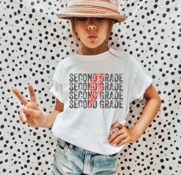 Personalized Kids Back To School Name T-Shirt| Cloth1480