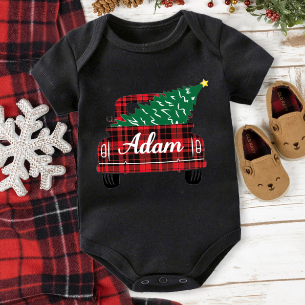 Personalized Family Christmas Name T-Shirt| Match0410