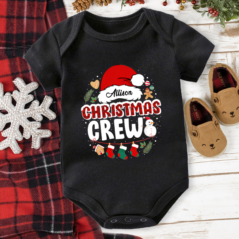 Personalized Family Christmas Monogrammed Name T-Shirt| Match0416