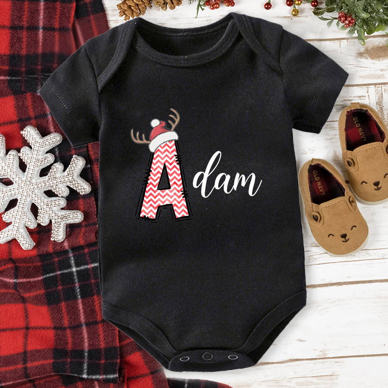 Personalised Family Christmas Name T-Shirt| Match0408