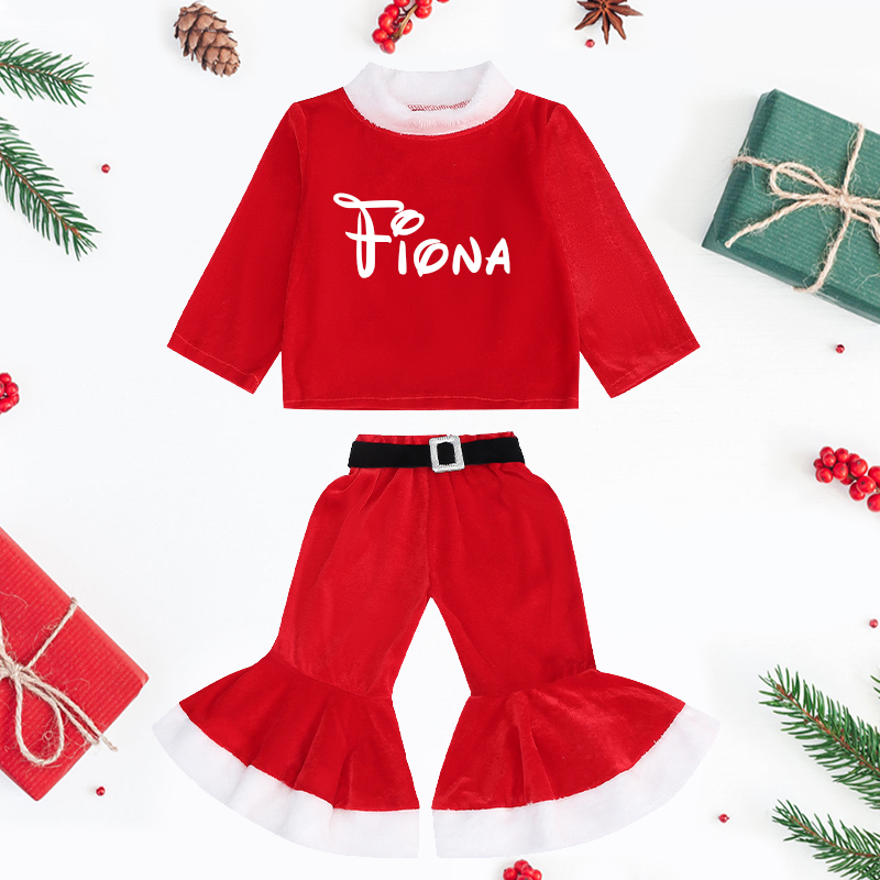 Personalized Kids Christmas Set| Cloth62