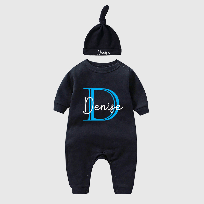 Personalized Baby With Hat Cozy Going Home Sets| BBCloth67