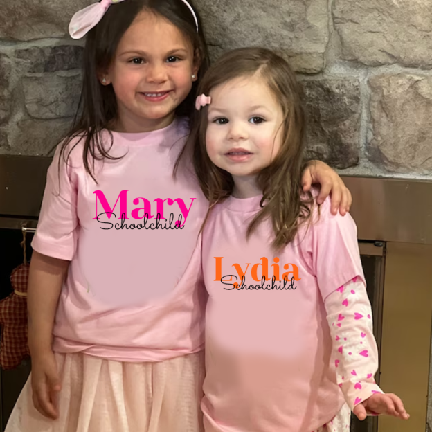 Personalized Kids School child T-Shirt| Cloth1406