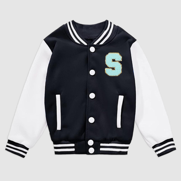 Personalized Kids Sports Patch Jacket| Cloth196