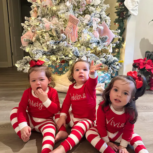 Personalized Kids Christmas Pajamas Set| Cloth24