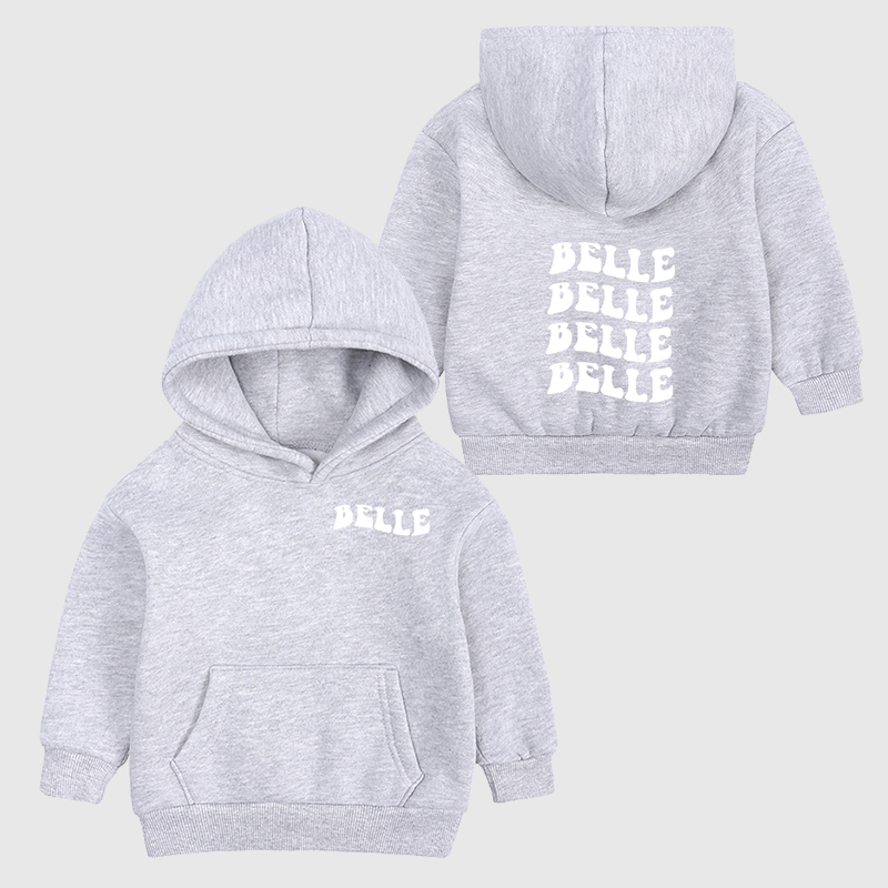 Personalized Kids Pocket Hoodie| Cloth82