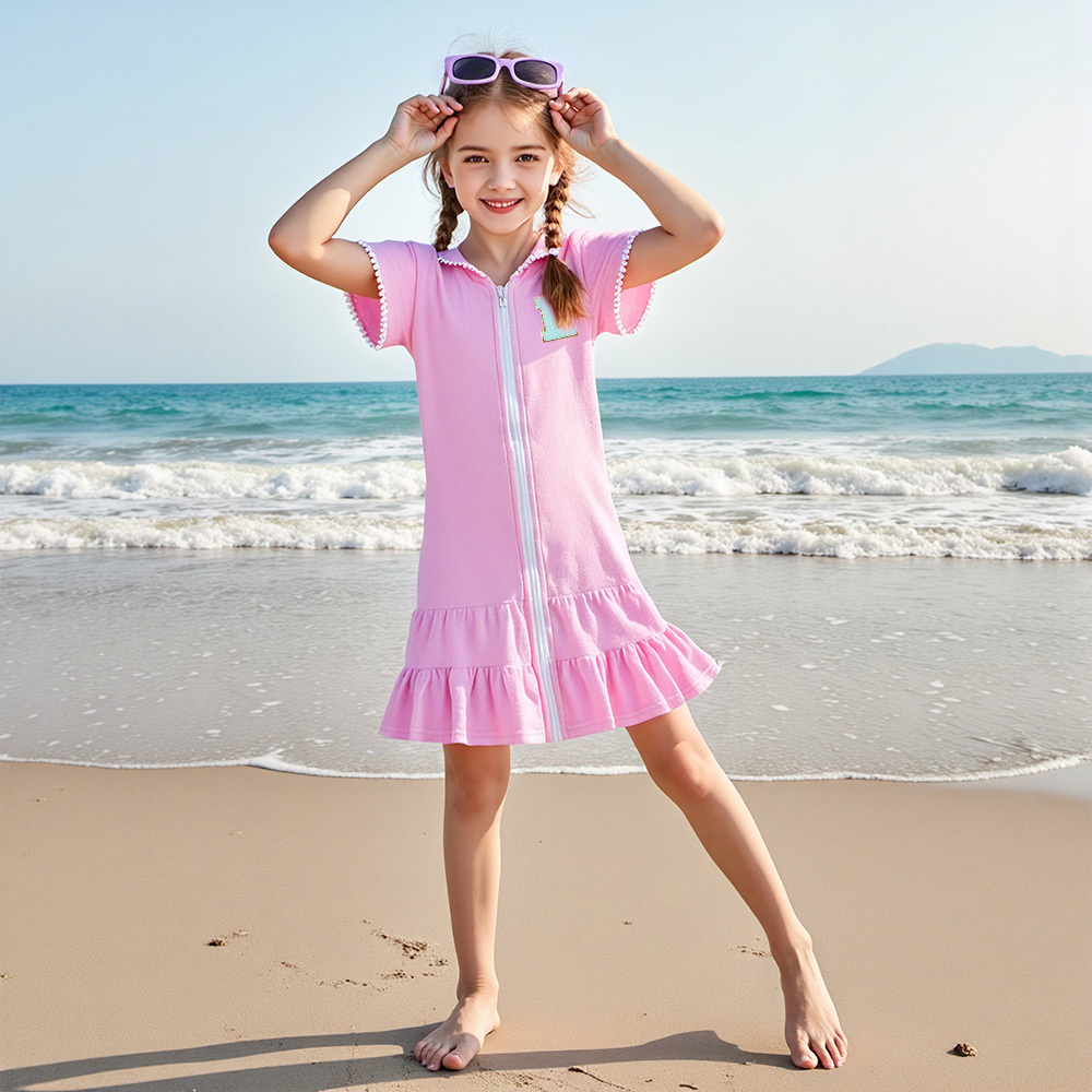 Personalized Girl Beach Coverup| Swimsuit03