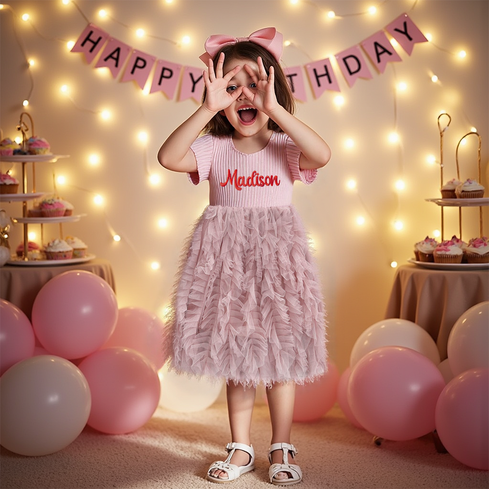 Personalized Girl Cake TuTu Dress| Dress21