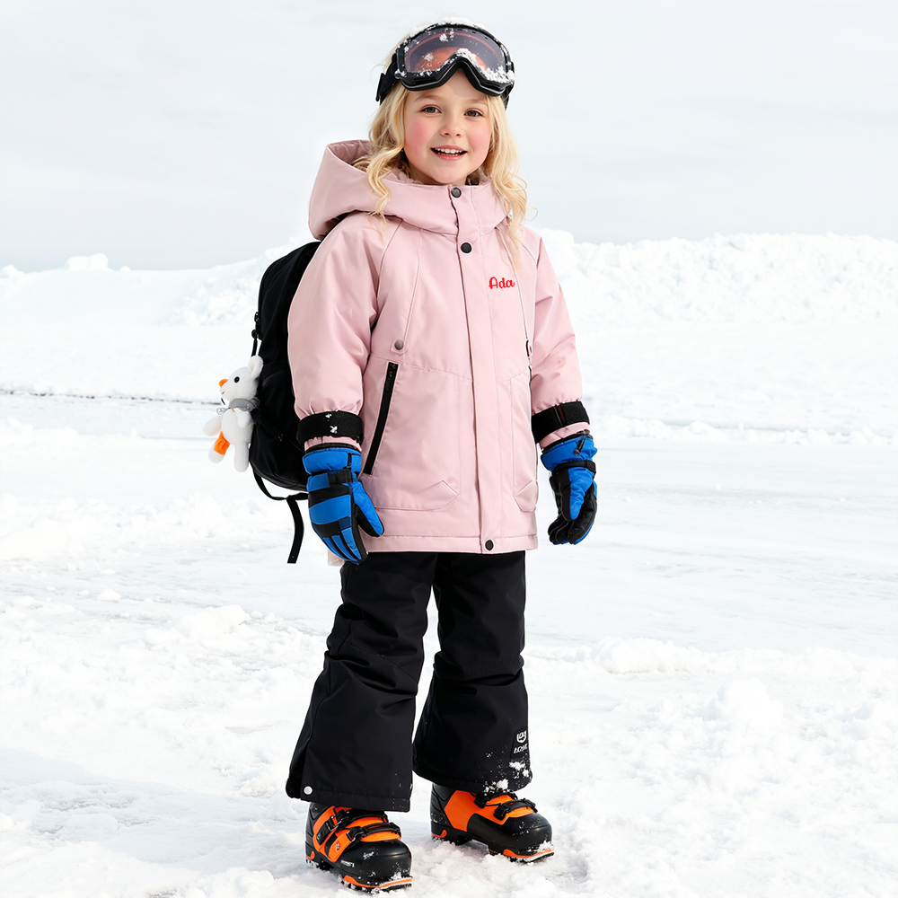 Personalized Kids Winter Warm Windproof Water-Resistant Jacket| Cloth254