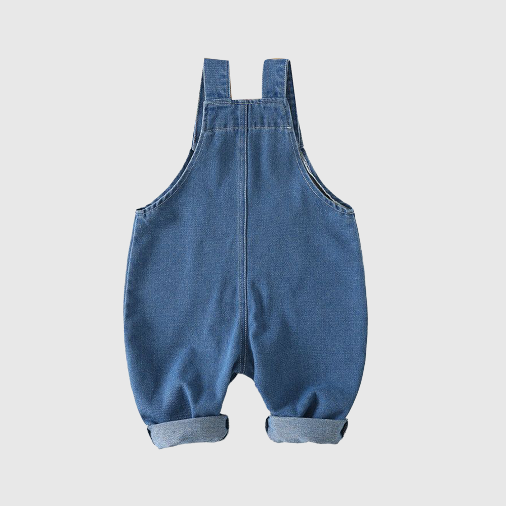 Personalized Baby Cute Bear Denim Overalls| Pants35