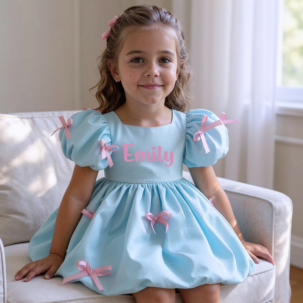 Personalized Baby Girl Birthday Cake Dress| Dress111