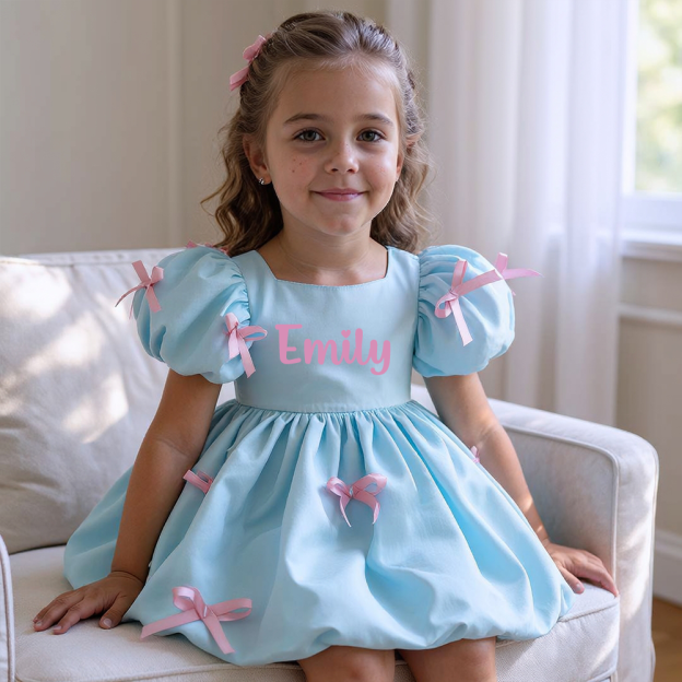 Personalized Baby Girl Birthday Cake Dress| Dress111