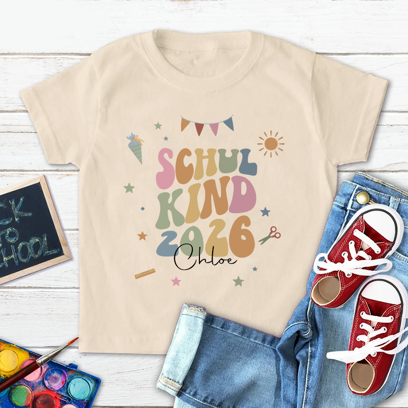 Personalized Girls Back To School T-Shirt| Cloth1489