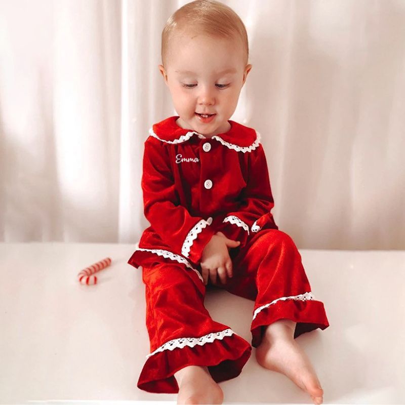 Personalized Kids Christmas Outfit| Cloth30