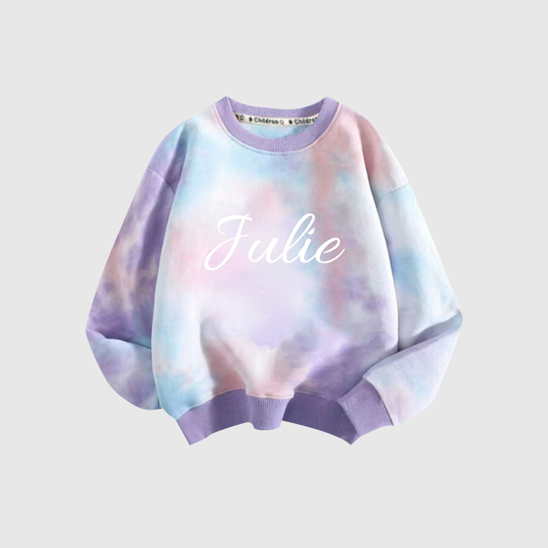 Personalized Kids Cozy Soft Happy Face Sweatshirt| Cloth97