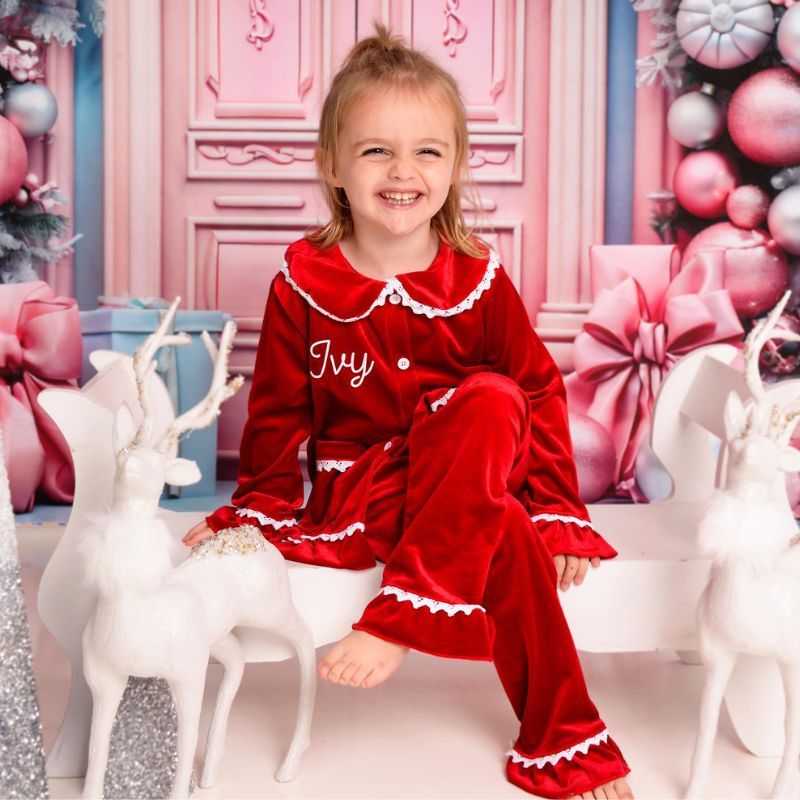 Personalized Kids Christmas Outfit| Cloth30