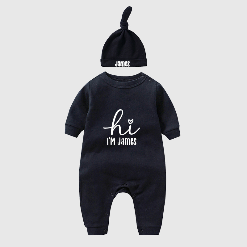 Personalized Baby Newborn Cozy Going Home Sets| BBCloth04