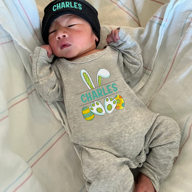 Personalized Baby Color Easter Going Home Sets| BBCloth19