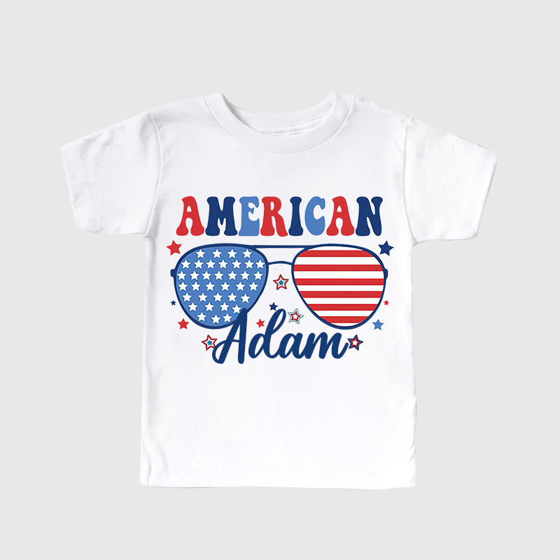 Personalized Kid 4th Of July Independence T-Shirt| Cloth1455