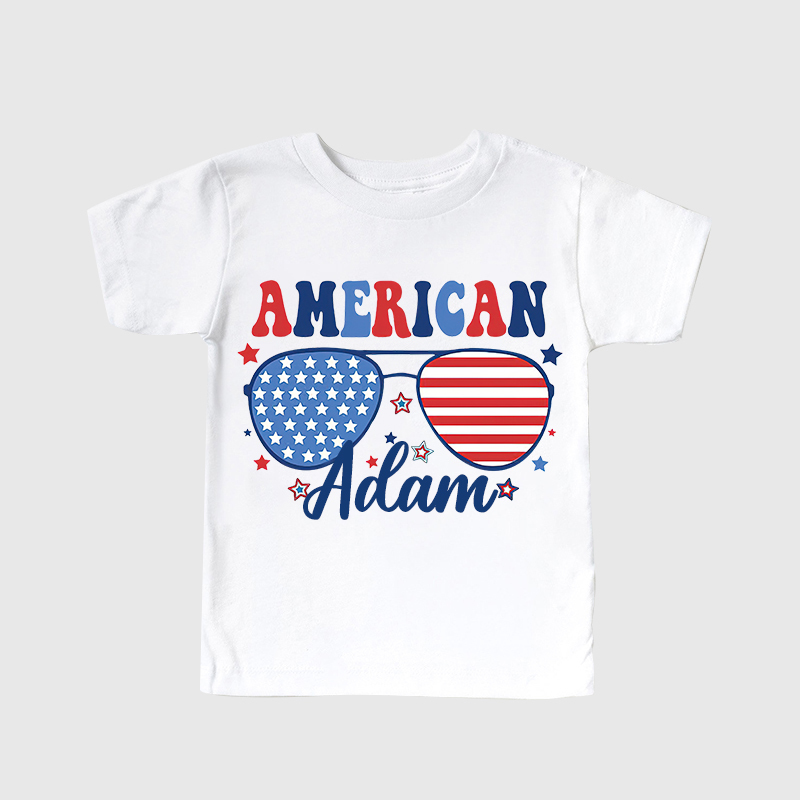 Personalized Kid 4th Of July Independence T-Shirt| Cloth1455