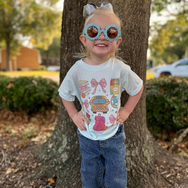 Personalized Girls Back To School Name T-Shirt| Cloth1481