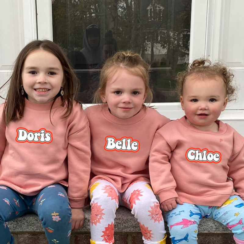 Personalized Kids Name Sweatshirt| Cloth1503