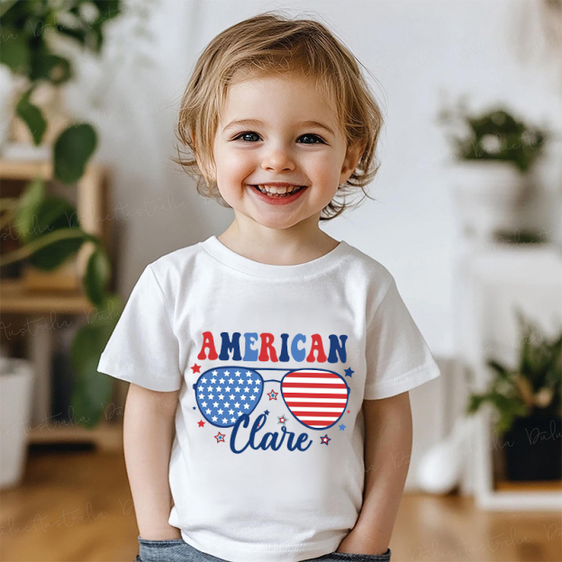 Personalized Kid 4th Of July Independence T-Shirt| Cloth1455