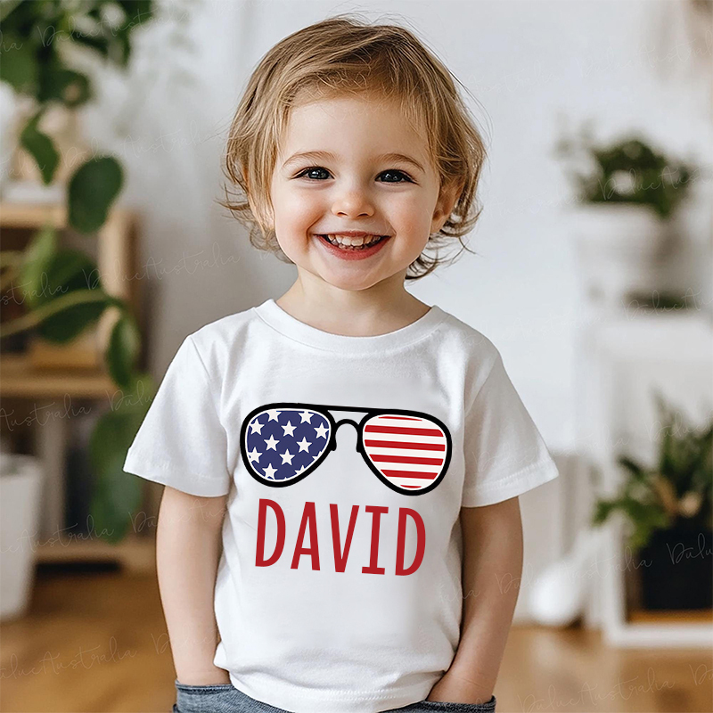 Personalized Kid 4th Of July Independence T-Shirt| Cloth1454