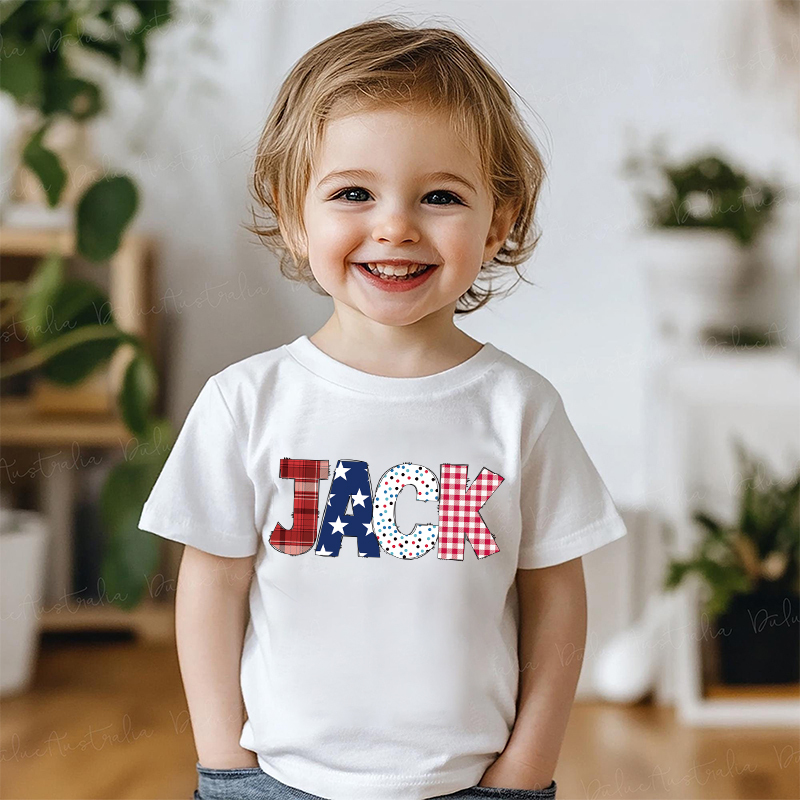 Personalized Kid 4th Of July Independence T-Shirt| Cloth1463