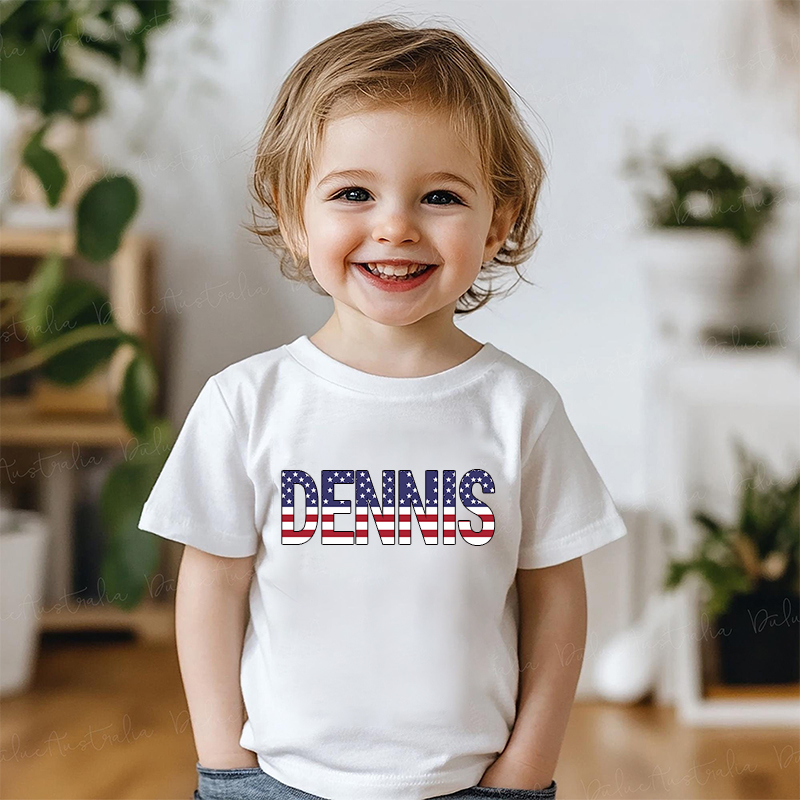 Personalized Kid 4th Of July Independence T-Shirt| Cloth1467