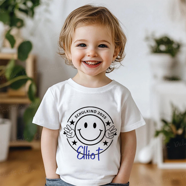 Personalized Kids Back To School Name T-Shirt| Cloth1479