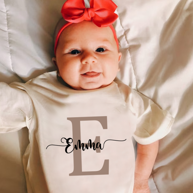Personalized Baby Name Color Bubble Romper| BBCloth43
