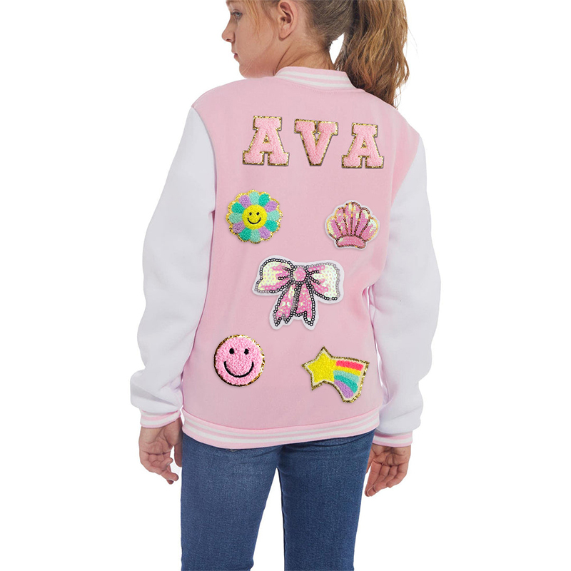 Personalized Kids Sports Patch Jacket| Cloth196