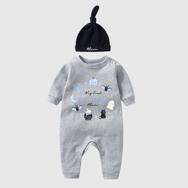 Personalized Baby First Halloween Outfit| BBCloth1207