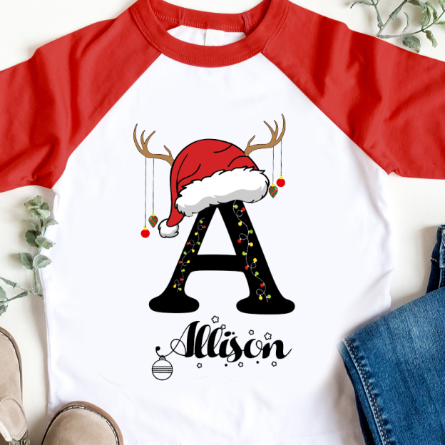Personalized Kids Christmas Shirt| Cloth12419