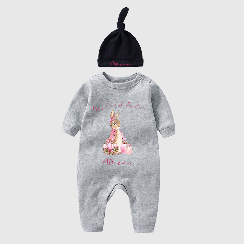 Personalized Baby Newborn Easter Going Home Sets| BBCloth1219