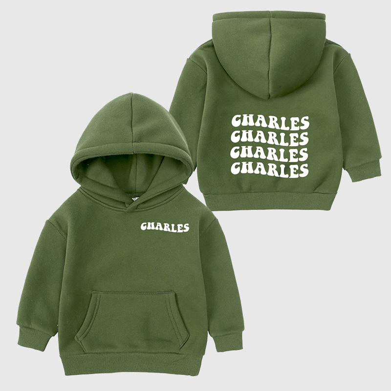 Personalized Kids Pocket Hoodie| Cloth82