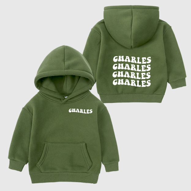 Personalized Kids Pocket Hoodie| Cloth82