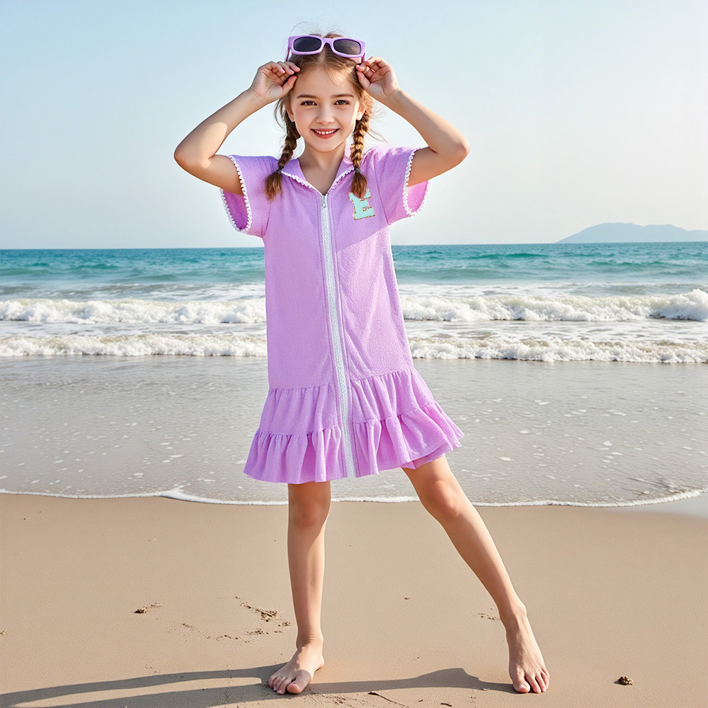 Personalized Girl Beach Coverup| Swimsuit03