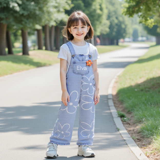 Personalized Girls' Fashion Casual Denim Pants| Pants22