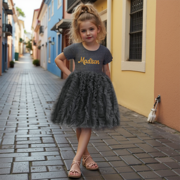 Personalized Girl Cake TuTu Dress| Dress21