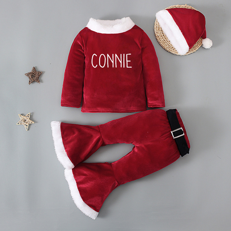 Personalized Kids Christmas Set| Cloth61