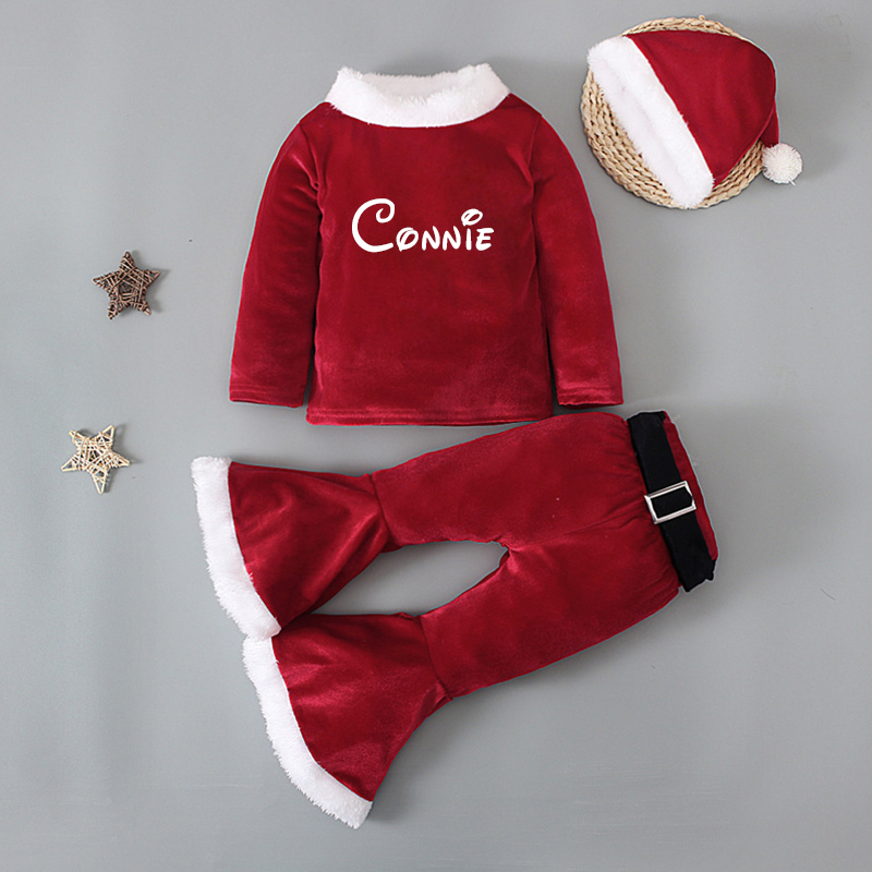 Personalized Kids Christmas Set| Cloth62