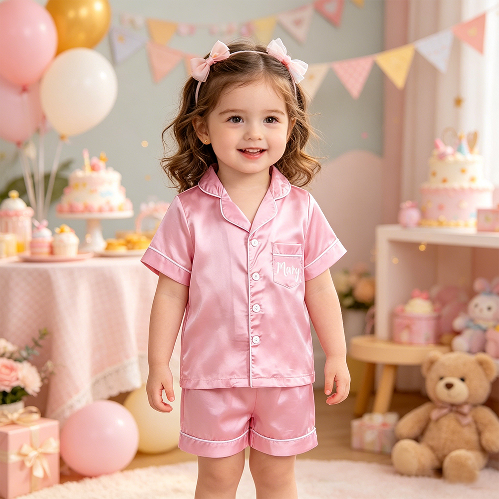 Personalized Kids Cozy Pajama Sets| Cloth157