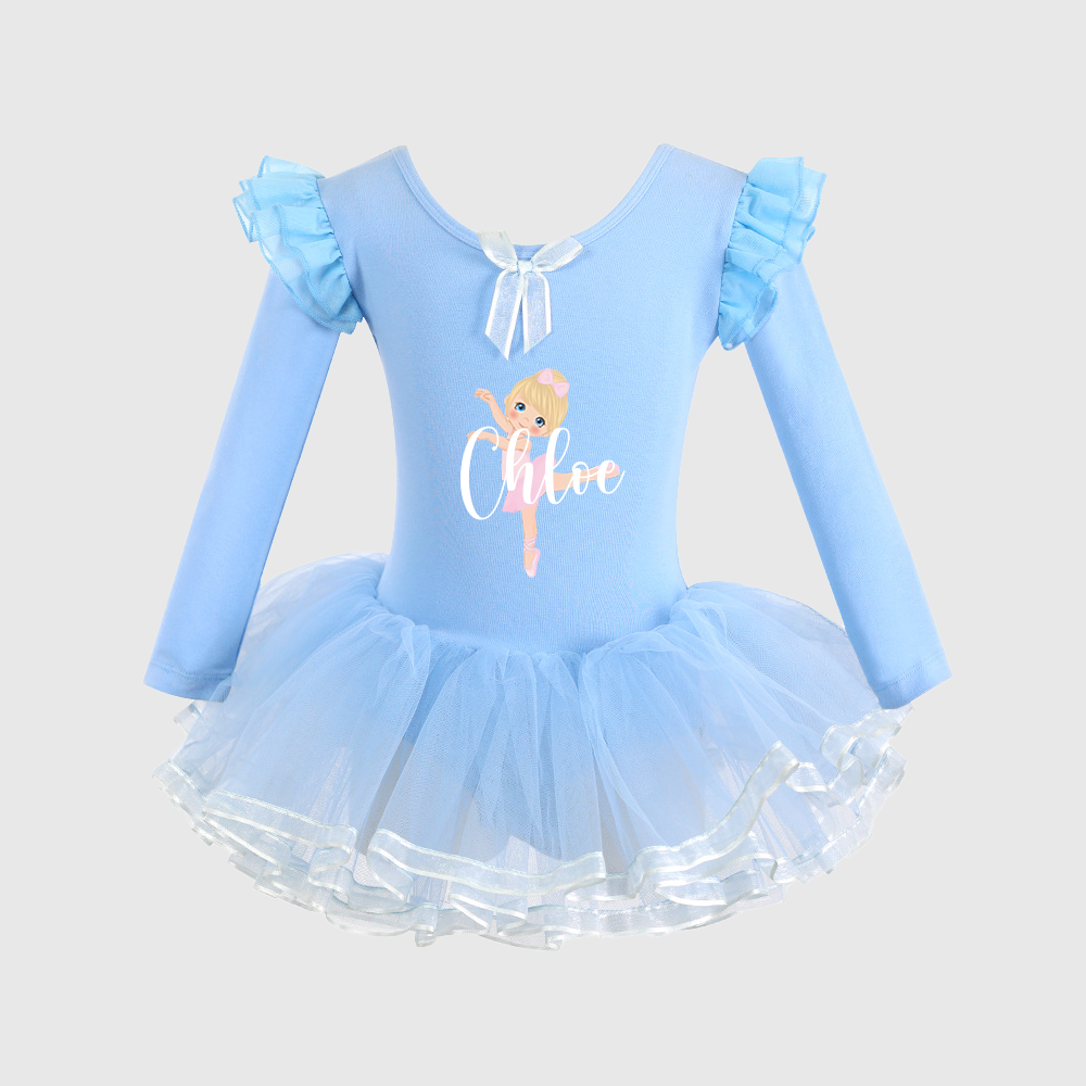 Personalized Girl Ballet Dance Tutu Dress| Dress87