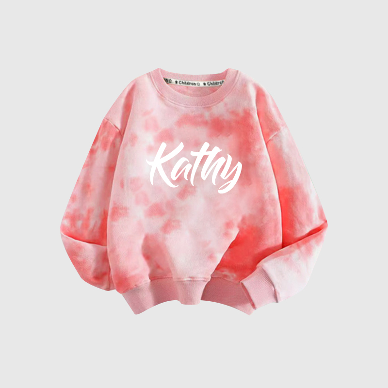 Personalized Kids Cozy Soft Happy Face Sweatshirt| Cloth97