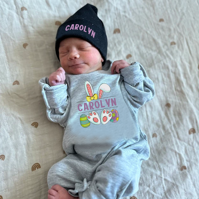 Personalized Baby Color Easter Going Home Sets| BBCloth19